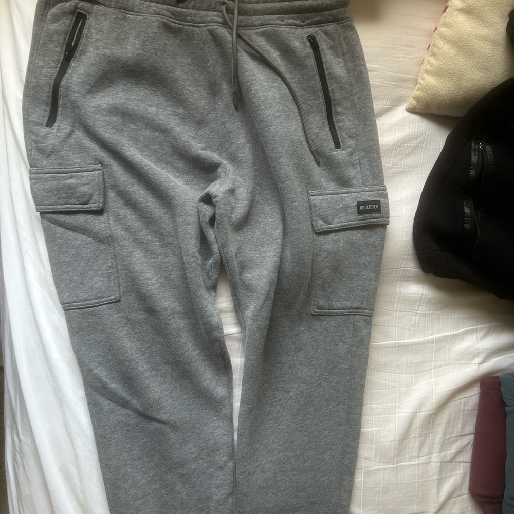 Gray Men's Cargo Pants